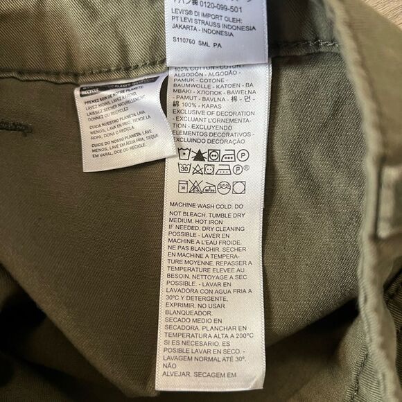 Levi's '94 Cargo Twill Mini Skirt- Size 32 - Picture 5 of 7